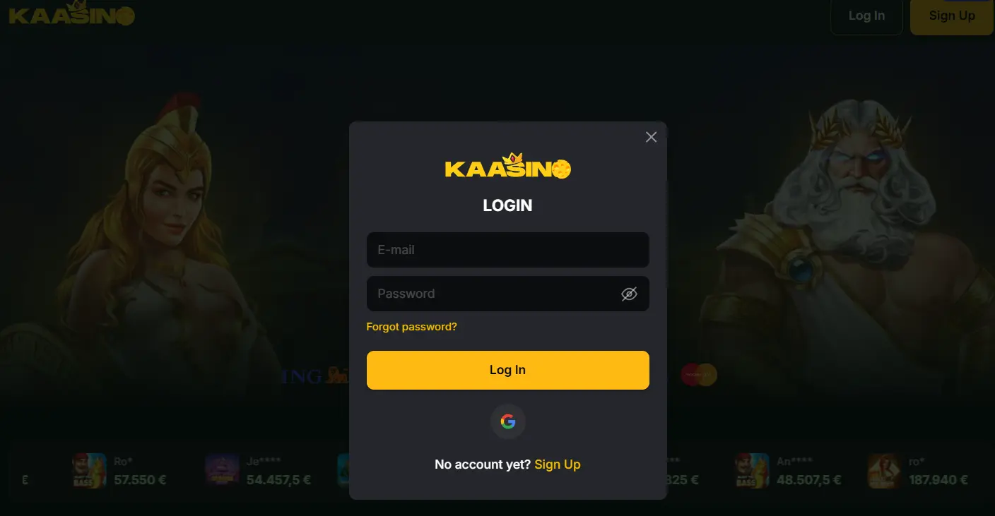 Kaasino Casino – Online casino ervaring image 2
