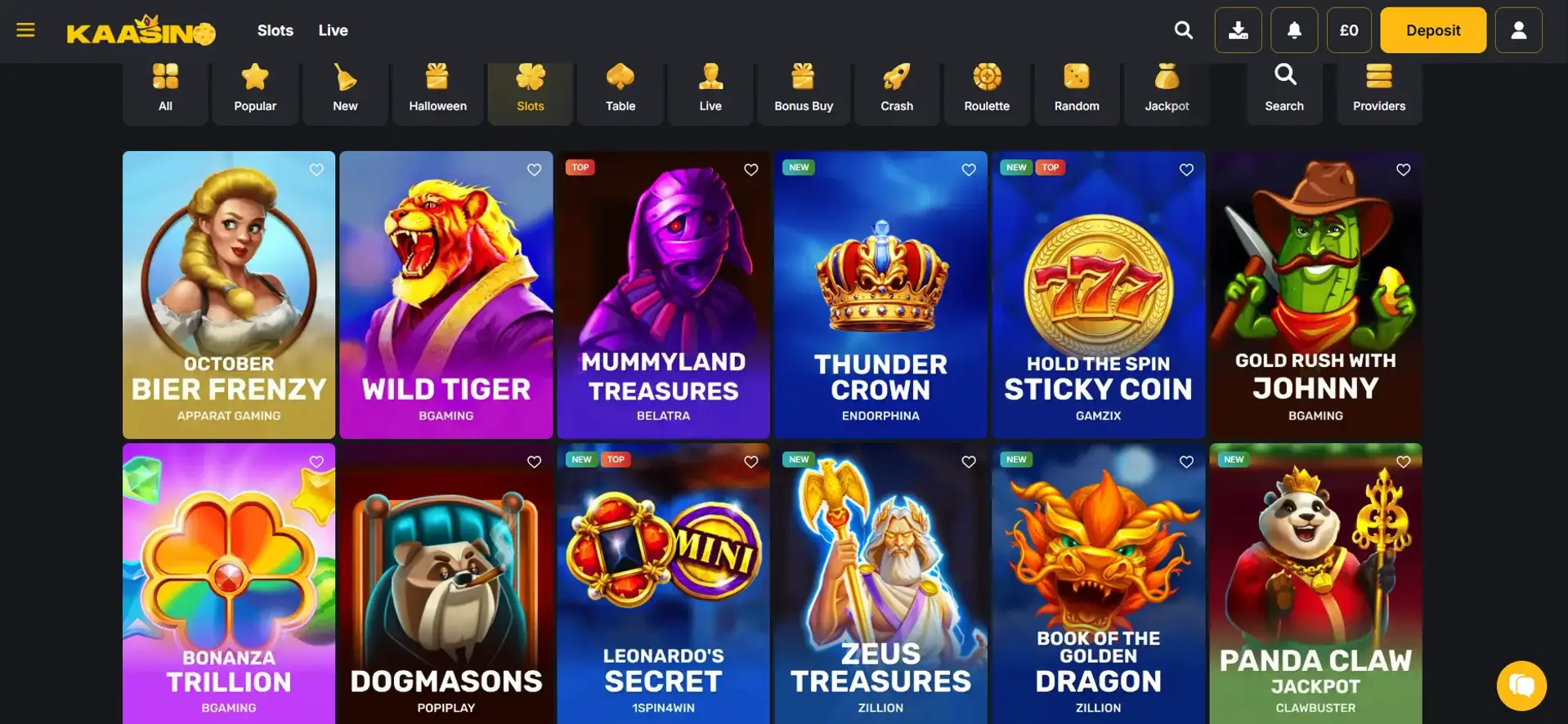 Kaasino Casino – Online casino ervaring image 3